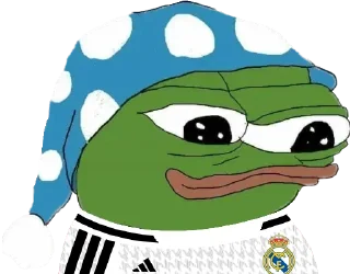 😴 emoji Real Madrid 2024/25 by ⚪️[ @PepeAlireza ]⚪️ Telegram sticker 19 of 116