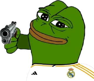 🔫 emoji Real Madrid 2023/24 by ⚪️[ @PepeAlireza ]⚪️ Telegram sticker 16 of 102
