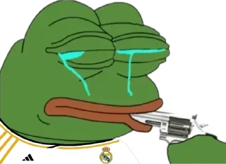 🔫 emoji Real Madrid 2023/24 by ⚪️[ @PepeAlireza ]⚪️ Telegram sticker 24 of 102