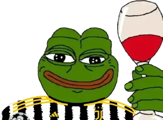 🍷 emoji Juventus 2023/24 by ⚪️[ @PepeAlireza ]⚫️ Telegram sticker 16 of 90