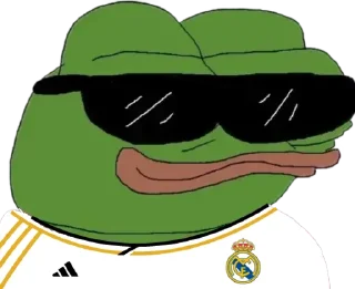 🕶 emoji Real Madrid 2023/24 by ⚪️[ @PepeAlireza ]⚪️ Telegram sticker 23 of 102