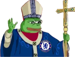 🤴 emoji Chelsea 2023/24 by 🔵[ @PepeAlireza ]🔵 Telegram sticker 23 of 68