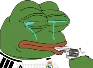 🔫 emoji Real Madrid 2024/25 by ⚪️[ @PepeAlireza ]⚪️ Telegram sticker 21 of 116