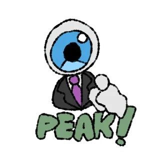 🔥 emoji Eggchan 🪽 Telegram sticker 12 of 15