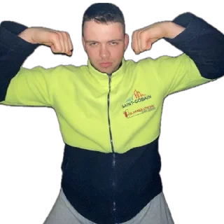 💪 emoji Бібізянки🐒 Telegram sticker 8 of 10