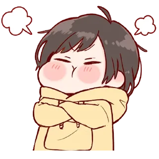 Sticker from Cute Girl