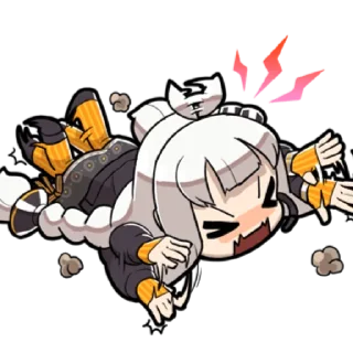 😡 emoji Kizuna Akari Telegram sticker 24 of 40
