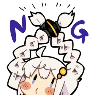 Sticker from Kizuna Akari by sameanko