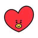 Sticker from BT21 [ @WithBTS ]