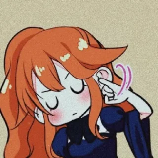 🧡 emoji ༅Vɪʀᴛᴜᴇs ᴏғ Vɪʟʟᴀɪɴᴇss‧₊ @Saiou ༓ Telegram sticker 13 of 70