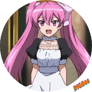 😃 emoji @STIKERFORALL AKAME GA KILL PHOTO CIRCLE Telegram sticker 13 of 50
