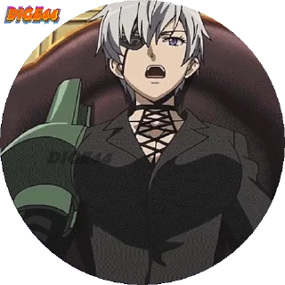 😀 emoji @STIKERFORALL AKAME GA KILL PHOTO CIRCLE Telegram sticker 18 of 50
