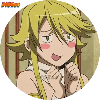 😍 emoji @STIKERFORALL AKAME GA KILL PHOTO CIRCLE Telegram sticker 8 of 50