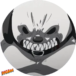 😡 emoji @STIKERFORALL AKAME GA KILL PHOTO CIRCLE Telegram sticker 24 of 50