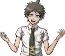 😨 emoji Hajime Hinata from Danganronpa 2: Goodbye Despair Telegram sticker 12 of 24