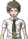 😕 emoji Hajime Hinata from Danganronpa 2: Goodbye Despair Telegram sticker 1 of 24