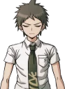 😑 emoji Hajime Hinata from Danganronpa 2: Goodbye Despair Telegram sticker 22 of 24