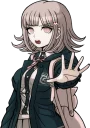 🖐 emoji Chiaki Nanami from Danganronpa 2: Goodbye Despair Telegram sticker 20 of 21