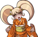 😡 emoji Hiyoko Saionji from Danganronpa 2: Goodbye Despair Telegram sticker 18 of 24