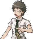 😠 emoji Hajime Hinata from Danganronpa 2: Goodbye Despair Telegram sticker 3 of 24