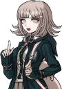 😠 emoji Chiaki Nanami from Danganronpa 2: Goodbye Despair Telegram sticker 19 of 21