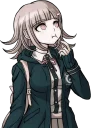 🤔 emoji Chiaki Nanami from Danganronpa 2: Goodbye Despair Telegram sticker 13 of 21