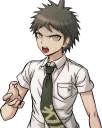 😠 emoji Hajime Hinata from Danganronpa 2: Goodbye Despair Telegram sticker 5 of 24