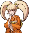 😆 emoji Hiyoko Saionji from Danganronpa 2: Goodbye Despair Telegram sticker 21 of 24