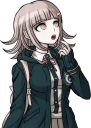 😮 emoji Chiaki Nanami from Danganronpa 2: Goodbye Despair Telegram sticker 12 of 21