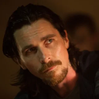 Sticker from Christian Bale