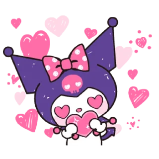 Sticker from Kuromi- Cute & Stylish @Nekostickerss