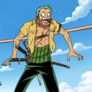 🎋 emoji zoro roronoa | @longroadtohell Telegram sticker 2 of 80