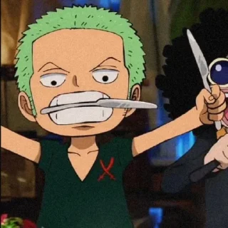 🎋 emoji zoro roronoa | @longroadtohell Telegram sticker 21 of 80