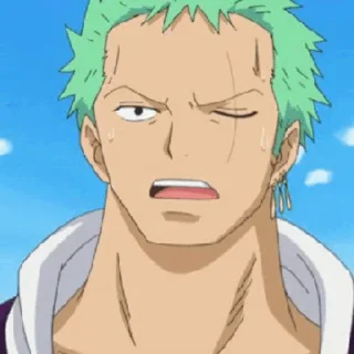 Sticker from Roronoa Zoro