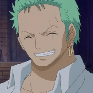 Sticker from Roronoa Zoro