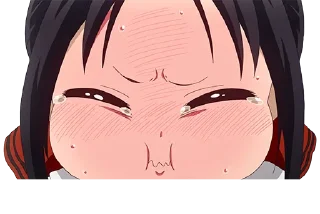 😂 emoji Kaguya-sama wa kokurasetai Telegram sticker 19 of 44