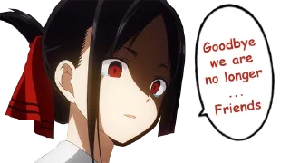 👎 emoji Kaguya-sama wa kokurasetai Telegram sticker 5 of 44