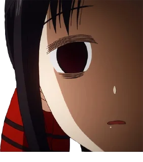 😧 emoji Kaguya-sama wa kokurasetai Telegram sticker 8 of 44