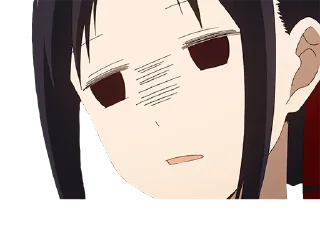 😩 emoji Kaguya-sama wa kokurasetai Telegram sticker 7 of 44