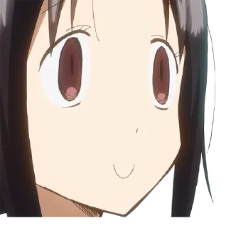 😶 emoji Kaguya-sama wa kokurasetai Telegram sticker 9 of 44