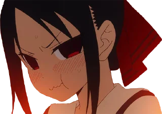 😤 emoji Kaguya-sama wa kokurasetai Telegram sticker 17 of 44