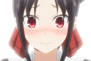 😳 emoji Kaguya-sama wa kokurasetai Telegram sticker 6 of 44