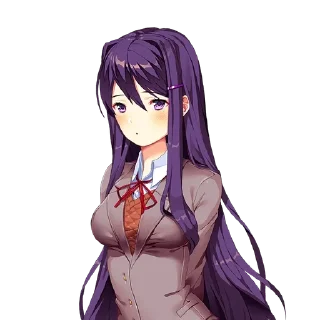 Sticker from Yuri DDLC @aminacrotoy