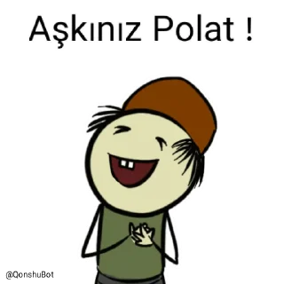 ❤️ emoji Polat @Qonshubot Telegram sticker 7 of 31