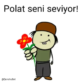 ❤️ emoji Polat @Qonshubot Telegram sticker 8 of 31