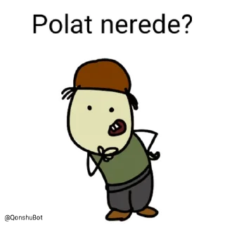 🤔 emoji Polat @Qonshubot Telegram sticker 5 of 31