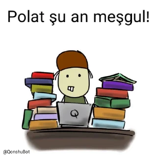 😖 emoji Polat @Qonshubot Telegram sticker 24 of 31