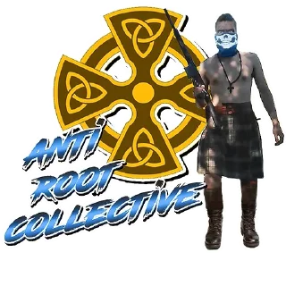 Sticker from Anti-Root Collective