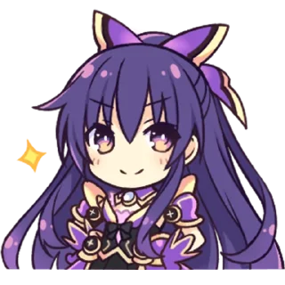 Sticker from DATE A LIVE @Nekostickerss