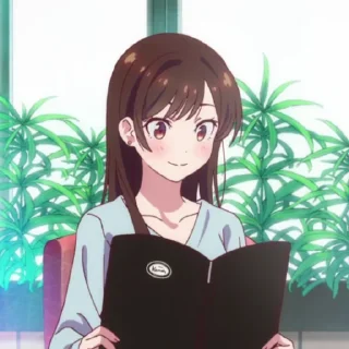 Sticker from Chizuru Ichinose (by @Yuu_Kuraidesu_Noir)